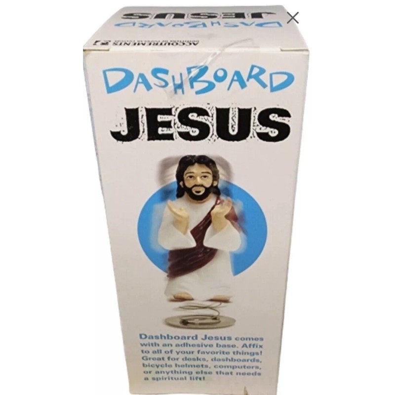Accoutrements Dashboard Jesus - Enlightenment on a Spring - 2003