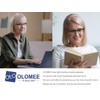 OLOMEE Blue Light Blocking Reading Glasses Women +1.50 Ladies Small