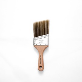 Professional 2 1/2 Inch Angle Sash Short Handle Paint Brush - Fine Line Brush for Precise Edging and Cutting in - Ideal for Home Improvement, Interior & Exterior Painting, Woodwork, and Detail Work