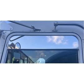 TORQUE Stainless Steel 6-Inch Drop Windows Chop Top Set for Kenworth T600, T660, T800, W900 Mirror Finish - Pair (TR3063)