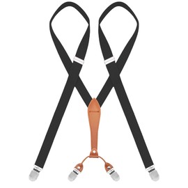 AYOSUSH Women Suspenders Black Adjustable Elastic Wedding Business Ladies Outfit