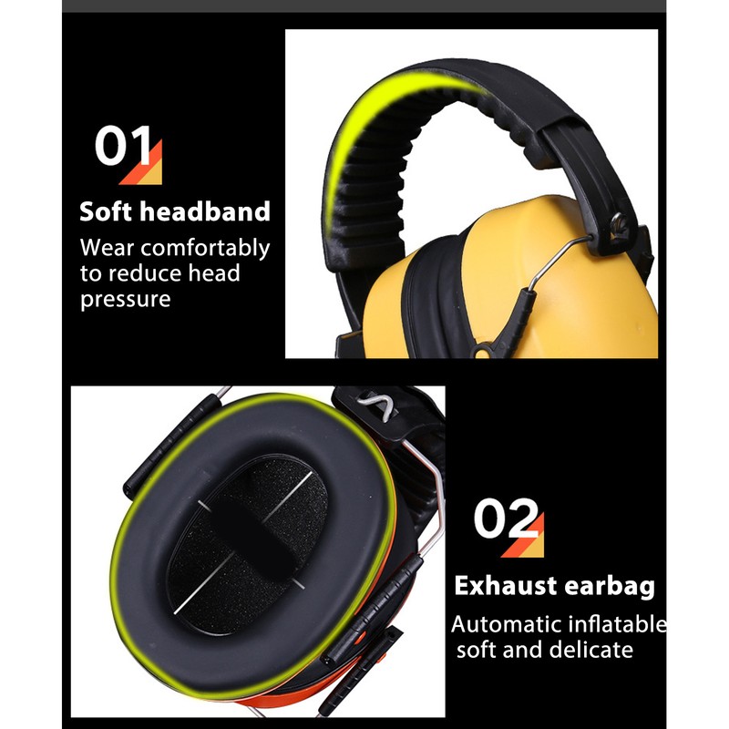 Baby Ear Muffs Noise Blocking Hearing Protection Free Rotation Infant