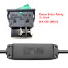 Inline On/Off Cord Switch, 30A AC125V/250V Large Current Heavy Duty