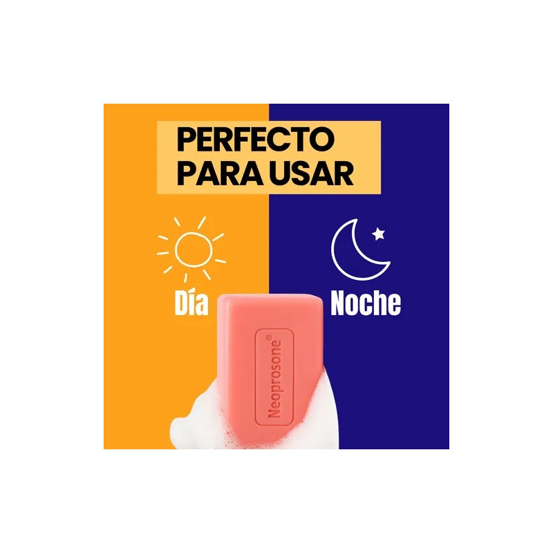 Jabón en Barra Neoprosona Vitamina C y Alfa Arbutina para