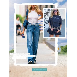 FIORETTO Concho Chain Belt for Women Metal Western Cowgirl Waist Chain Oval Country Belts for Dress Jeans Silver