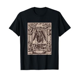 Memento Mori Skeleton Angel Death Goth Witchy Dark Academia T-Shirt