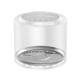 Pellet Adapter for Solo Stove Ranger, Stainelss Steel Wood Pellets Adapter for Outdoor Solo Stove Ranger Extension Accessories, Fire Pit Ranger Ash Pan Burning Pellet Adapter