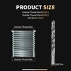 SENNMONN Thread Repair Inserts M11X1.5X30MM Insert Qty 10 Stainless Steel
