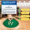 GICO Bicchieri per Dadi in Vera Pelle Standard (9 cm)
