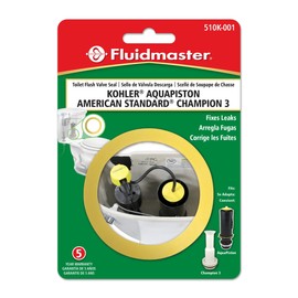 Fluidmaster 510K-001-P10 Kohler and American Standard Replacement Flush Valve Seal , Yellow