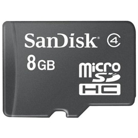 Sandisk MicroSD 8 GB 8 GB MicroSD Memory Card – Memory Cards (8 GB, microSD, Black)