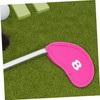 Kisangel 10Pcs Professional Golf Club Head Covers Portable Anti-Scratch Iron