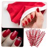 Healeved 120pcs Solid Nails Fake Nail Tips Full Cover Artificial
