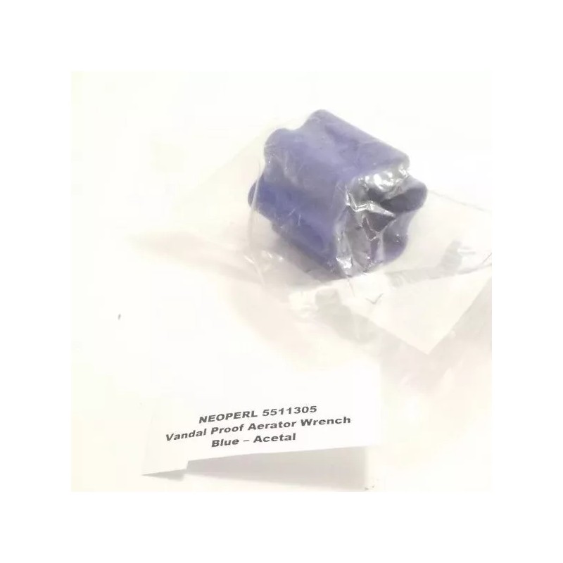 NEOPERL 5511305 Vandal Proof Aerator Wrench - Blue - Acetal