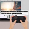 Mini Teclado inalámbrico con Mouse de Panel táctil, Mini Controlador