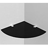 Acrylic Corner Shelf tough 5mm acrylic - size 200mm -