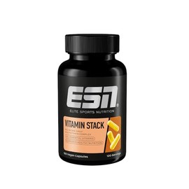 ESN Vitamin Stack, 120 Vegan Capsules with All Essentials Vitamins - Vegan