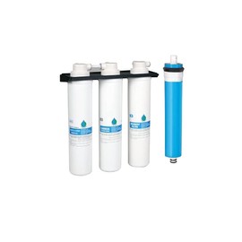 IPW Industries Inc. - Global Water Reverse Osmosis Filter Replacement Set - 5-Stage Water Filtration System with RO Membrane - Complete Annual Kit