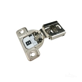 Salice 106 Degree CU Silentia E-Centra 1/2" Overlay Screw On Soft Close Cabinet Hinge with 2 Cam Adjustment CUP37D9 (10 Pack)