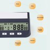 Chess Clock Timer, Digital Chess Timer, Professional Multifunctional Portable Digital