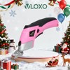 VLOXO Cordless Electric Scissors Cardboard Cutter with 2 Type Blades