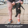 BraceAbility Knee Brace for Large Legs and Bigger People with