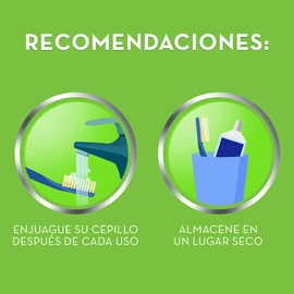 PRO Cepillo Dental Doble Acción Mayor Alcance, 60 Mediano, Colores Surtidos
