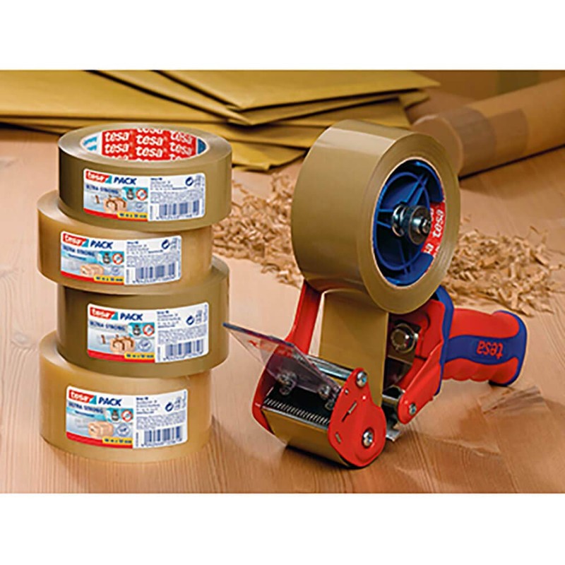 Tesapack PVC White 66 m x 50 mm