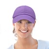 DALIX Womens Baseball Cap Soft Cotton Dad Hats in Lilac