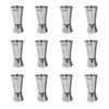 Chabrias Ltd Stainless Steel 25/50 ml Measure Jigger Bar Craft