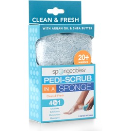 Spongeables Pedi Scrub Foot Buffer