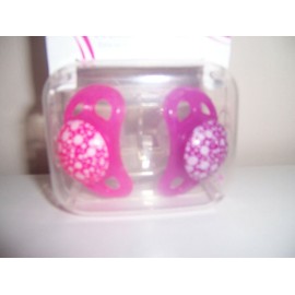 twistshake Twist  Shake orthodontic pacifier pink purple  size  0-6  months new