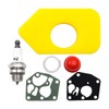 VOANZO Carburetor Seal Gasket Air Filter Spark Plug Replacement Kit