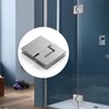 Ranbo Heavy Duty 180 Degree Shower Glass Door Hinge, Solid