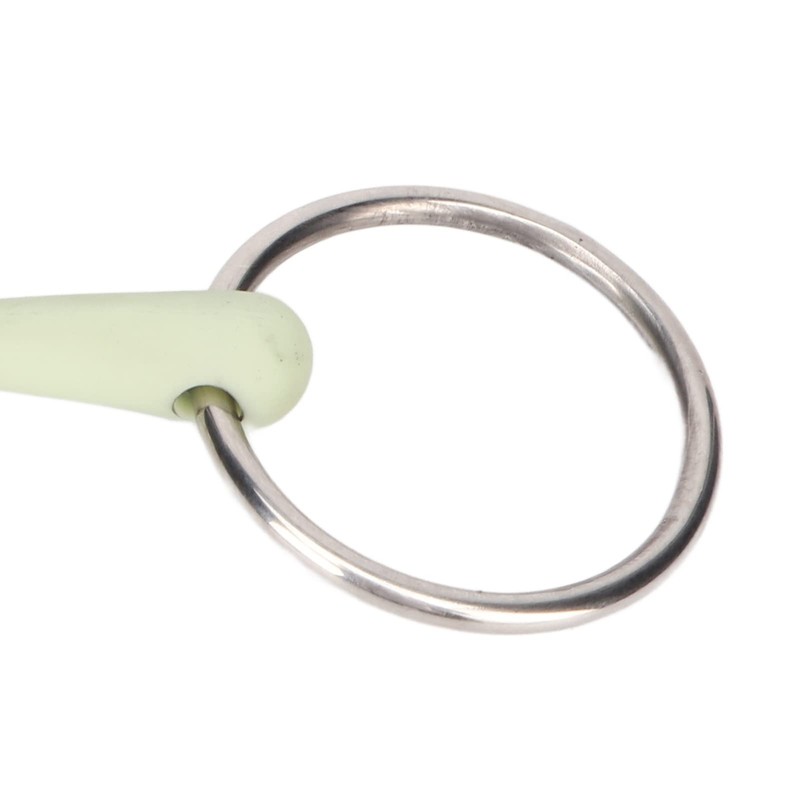 Ezweiji Horse Mouth Bit Apple Flavour Professional Stainless Steel Snaffle