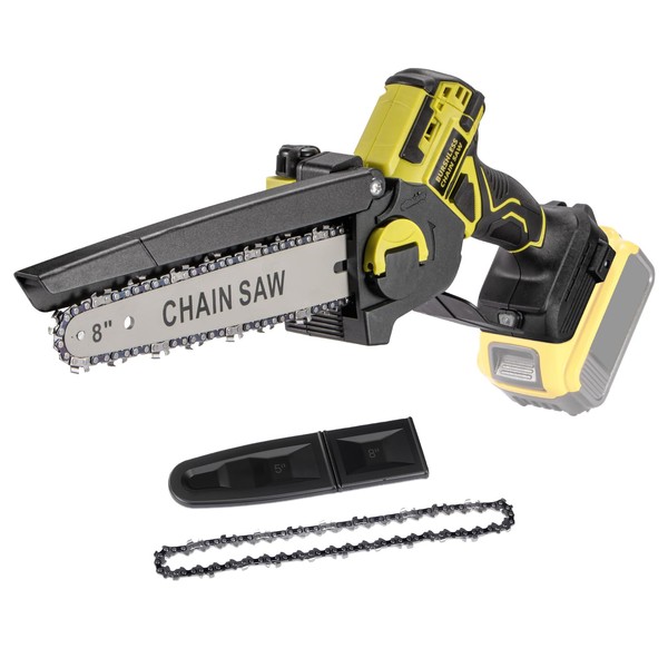 Mini Chainsaw for Dewalt 20V MAX Battery, 8-Inch Brushless Cordless