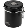 Coffee Culture Coffee Canister, Medium, Black