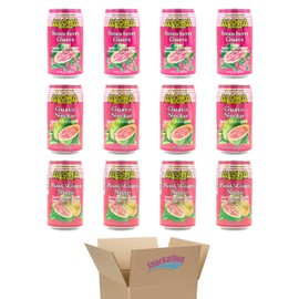 Aloha Maid Drinks, Guava Variety, 4 Cans per Flavor, Total 12 Cans