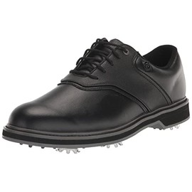 FootJoy Men's FJ Originals Golf Shoe, Black/Black, 11 Wide