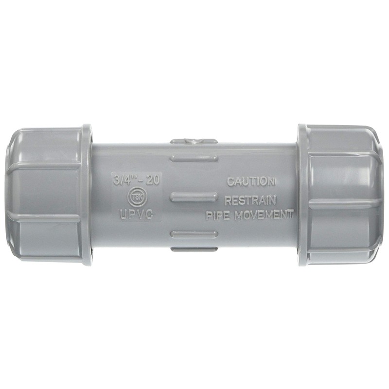 SANEI T940-20 Plumbing Components, PVC Pipe Union, Tightening Connection, For