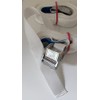 Lashing Strap Tie Waist Strap Straps Clip Buckle Width 4