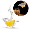 New Acrylic Manual Lemon Slice Squeezer, Portable Transparent Fruit Juicer,