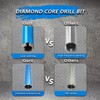 HBKEEN 1-1/8" Wet Diamond Core Drill Bits for Concrete with