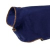Petface Navy Fleece Dog Coat, Medium (45cm)