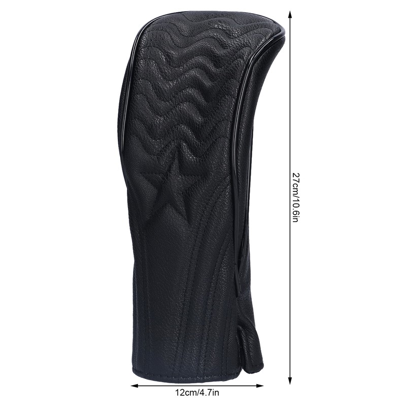 Golf Club Head Cover Waterproof PU Leather Golf Wood Head