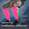 Keskale Calf Compression Sleeves for Men & Women (20-30 mmHg),