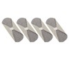 4PCS Washable Feminine Pads Gray Graphene Leakproof Breathable Reusable Sanitary