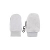 Sterntaler Unisex Baby Teddy Fur Mittens, lightgrey