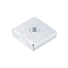uxcell Square Nuts, M5x15mmx4mm Zinc-Plated Metric Coarse Thread Assortment Kit,