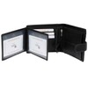 Riegel Men's Leather Wallet Black 39 EU Black